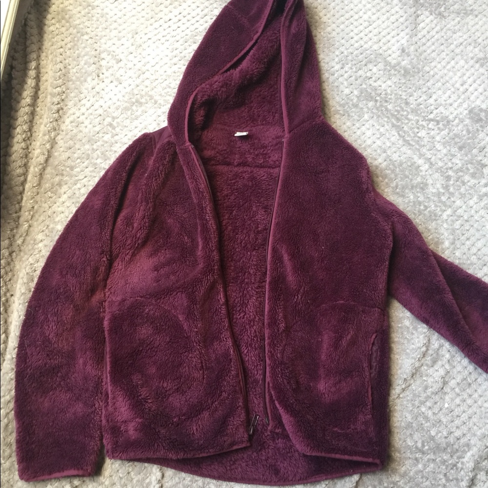 Plum colored old navy fleece
